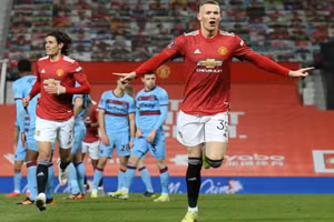 McTominay tỏa sáng trong hiệp phụ. (Ảnh: Getty).