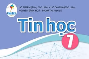 Sách giáo khoa Tin học 7 bộ Cánh Diều được biên soạn khoa học, phù hợp sự phát triển năng lực của học sinh lớp 7