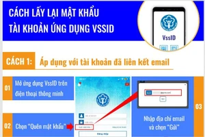 Quên mật khẩu ứng dụng VssID và cách lấy lại mật khẩu ứng dụng VssID