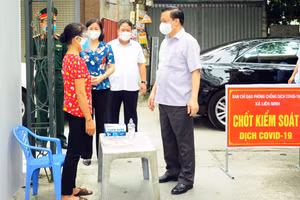 Huyện Thanh Trì cần thực hiện giãn cách xã hội một cách thực chất