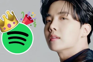 J-Hope (BTS) trở thành nghệ sĩ solo Hàn Quốc đầu tiên và duy nhất có 6 triệu người theo dõi trên Spotify.