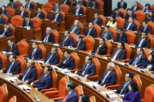 Ngày làm việc thứ 2 Hội nghị Trung ương 13 thảo luận dự thảo Văn kiện Đại hội XIII