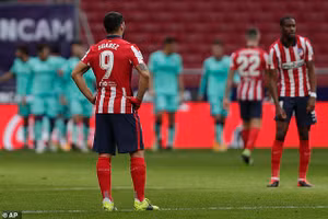 Atletico ngã đau, La Liga bỗng dưng hấp dẫn