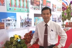 Anh Nguyễn Văn Nhanh (thị trấn Vũng Liêm, huyện Vũng Liêm, tỉnh Vĩnh Long), người đoạt giải Nhất tuần 1 Cuộc thi trắc nghiệm “Chung tay vì an toàn giao thông” .