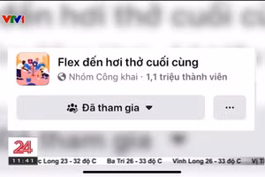 Trào lưu 'Flex' bất ngờ xuất hiện trên bản tin VTV