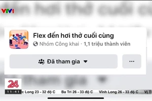 Trào lưu 'Flex' bất ngờ xuất hiện trên bản tin VTV