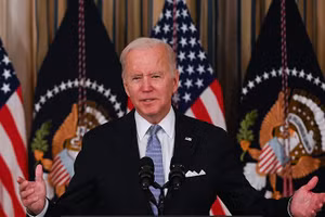 Tổng thống Hoa Kỳ Joe Biden. (Ảnh: AFP/TTXVN)