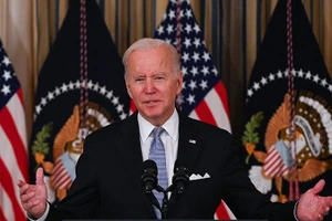 Tổng thống Hoa Kỳ Joe Biden. (Ảnh: AFP/TTXVN)