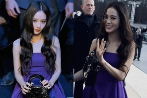 Jisoo (BLACKPINK) gây sốt với hình ảnh khác lạ tại show thời trang Dior