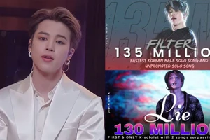 Jimin của BTS lập kỉ lục khủng.