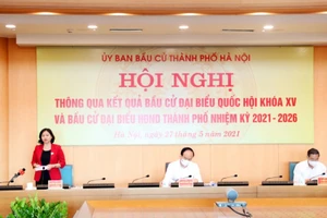 Phó Bí thư Thường trực Thành ủy Nguyễn Thị Tuyến đánh giá cao thành công của cuộc bầu cử.