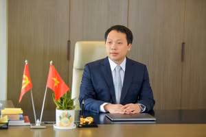 Ông Nguyễn Huy Dũng được bổ nhiệm làm Thứ trưởng Bộ Thông tin và Truyền thông ở tuổi 37. (Ảnh: PV/Vietnam+).