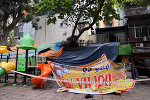 Hiện trường vụ cháy.