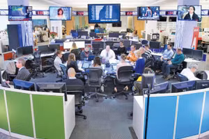 Trong tòa soạn báo USA Today. Ảnh: USA Today