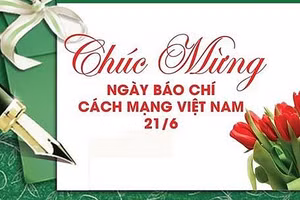 Sao Việt chúc mừng ngày Báo chí cách mạng Việt Nam 