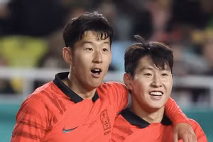 Cầu thủ bóng đá Son Heung Min dẫn đầu bảng xếp hạng thương hiệu sao Hàn.