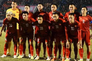 Đội tuyển Việt Nam ra sân với nhiều gương mặt lạ.