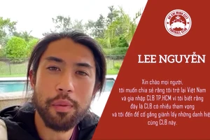 Lee Nguyễn tiết lộ lý do chọn khoác áo CLB TPHCM