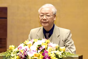 Tổng Bí thư, Chủ tịch nước Nguyễn Phú Trọng.