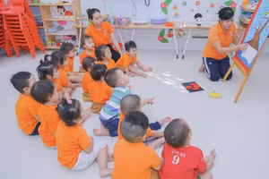 Học sinh mầm non.