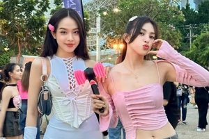 Thùy Tiên, Tiểu Vy lên đồ cực chất xem concert của BLACKPINK