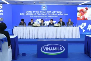 Toàn cảnh Đại hội đồng cổ đông Vinamilk 2021.