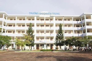 Trường Đại học Xây dựng Miền Trung.