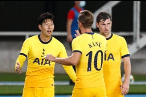 Son Heung-min và Harry Kane tiếp tục có tên trên bảng điện tử khi Tottenham đánh bại Shkendija 3-1. 