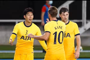Son Heung-min và Harry Kane tiếp tục có tên trên bảng điện tử khi Tottenham đánh bại Shkendija 3-1. 