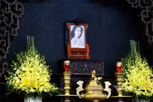 Tang lễ của Hoa hậu Thu Thủy.