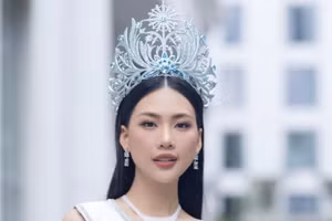 BTC Miss Universe Vietnam nói gì về nghi vấn Hoa hậu Quỳnh Hoa hít bóng cười?