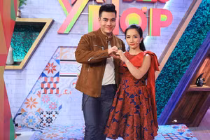 Vợ chồng Lê Dương Bảo Lâm.