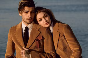 Siêu mẫu nổi tiếng Gigi Hadid cùng bạn trai Zayn Malik