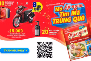 Hào hứng chương trình “Mở Aji-ngon® tìm mã trúng quà”
