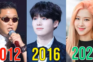 10 MV solo K-pop được xem nhiều nhất mỗi năm trong thập kỷ qua