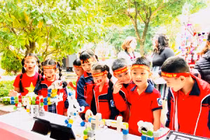 Trường Tiểu học Xuân Đỉnh tổ chức Ngày hội STEM