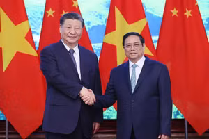 Thủ tướng Phạm Minh Chính hội kiến Tổng Bí thư, Chủ tịch nước Trung Quốc