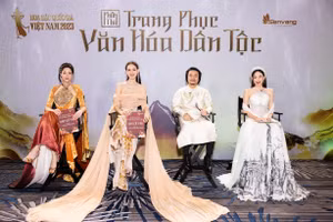 Thùy Tiên, Bảo Ngọc rạng rỡ làm cố vấn trang phục Hoa hậu Quốc gia Việt Nam 2024