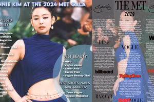Jennie (BLACKPINK) mặc đẹp nhất Met Gala 2024