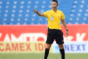 Trọng tài Ngô Duy Lân còn mất cơ hội cạnh tranh Còi Vàng.
