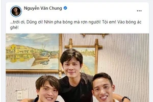 Sao Việt, cầu thủ mong Hùng Dũng mạnh mẽ vượt qua chấn thương kinh hoàng