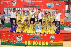 U11 Sông Lam Nghệ An đã có tổng cộng 6 lần đăng quang giải Nhi đồng toàn quốc.