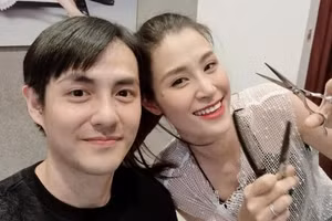 Hoa hậu, ca sĩ trổ tài "mở salon" cắt tóc tại gia giữa mùa dịch Covid-19