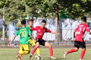 Các trận đấu cuối cùng tại vòng loại U19 Quốc gia 2021 đã phải tạm hoãn do diễn biến phức tạp của dịch Covid-19. (Ảnh: VFF).