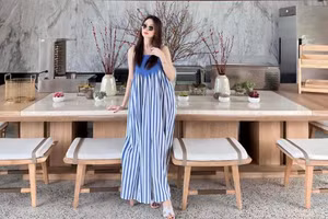 Vóc dáng thật của Hoa hậu Đặng Thu Thảo trước nghi vấn mang bầu lần 3