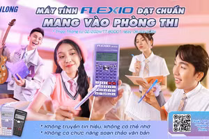 Máy tính Thiên Long Flexio đạt chuẩn mang vào phòng thi