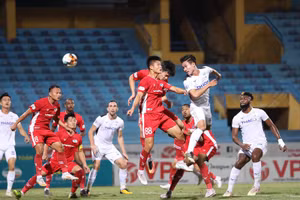 Trận đấu Viettel – HAGL chứng kiến 5 bàn thắng được ghi.
