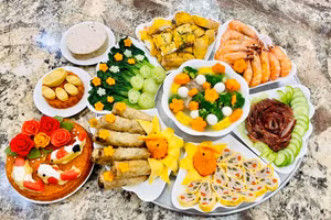 Facebook tràn ngập mâm cỗ cúng ông Công ông Táo tuyệt đẹp của hội chị em đảm