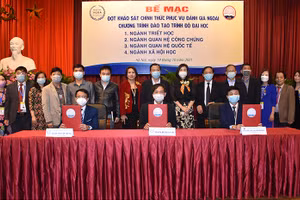 Bế mạc đợt khảo sát chính thức phục vụ đánh giá ngoài 4 chương trình đào tạo trình độ đại học