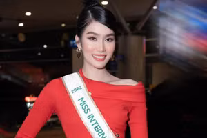 Á hậu Phương Anh tiếp tục nhận 'tin vui' tại Miss International 2022